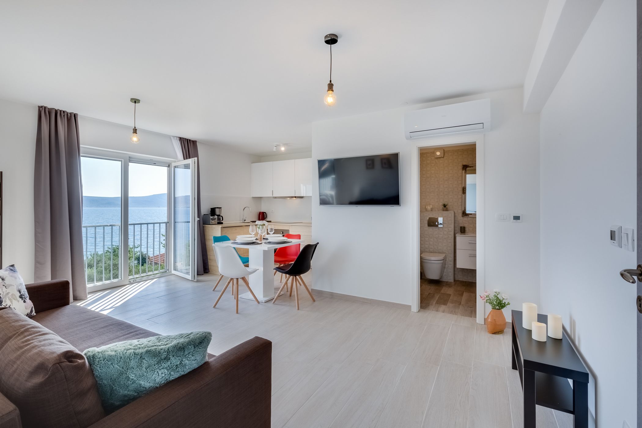 Villa Diana apartman 1 — dnevni boravak